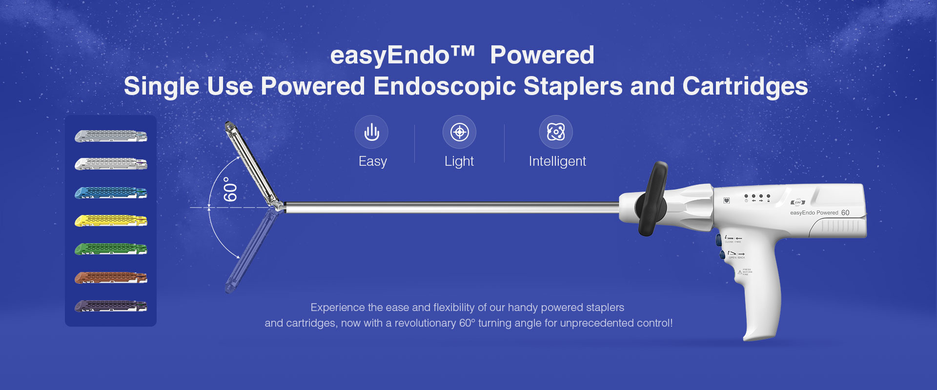Single Use Powered Endoscopic Staplers and Cartridges