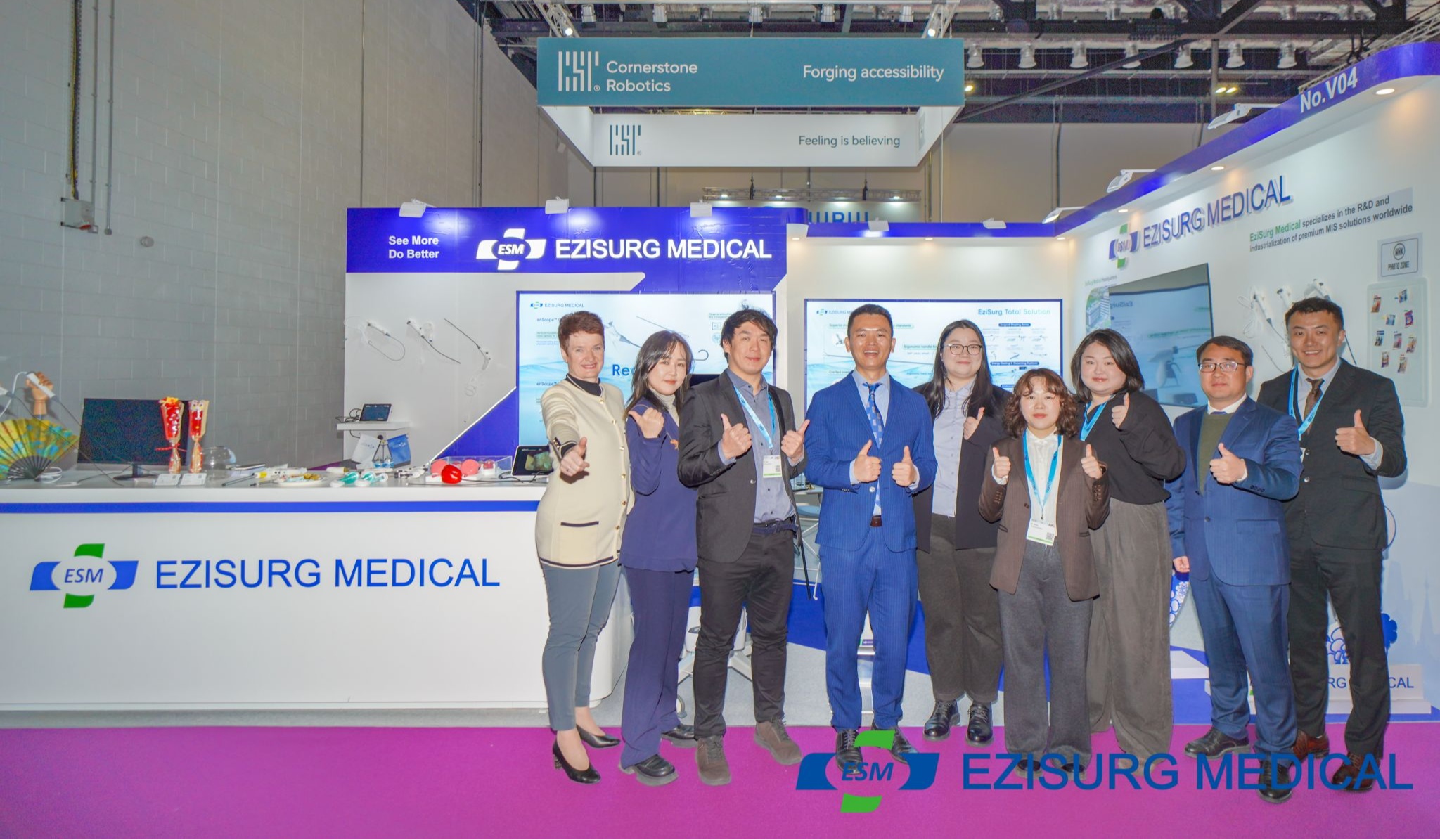 EziSurg Medical Announces Successful Launch of New enScope™ Urology Endoscopy Solutions at EAU26 in London